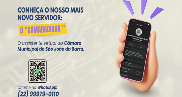 Câmara de São João da Barra implanta assistente virtual para interagir com os cidadãos