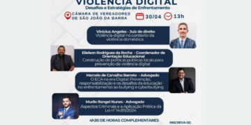 Legislativo Sanjoanense vai sediar seminário sobre Violência Digital, nesta quinta (30)