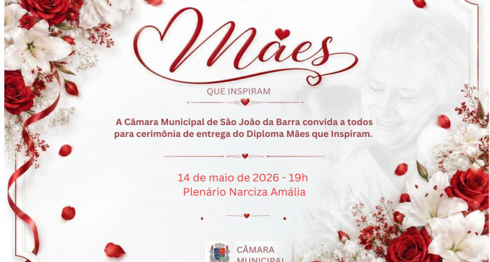 Diploma Mães Que Inspiram’, nesta quinta (14), na Câmara
