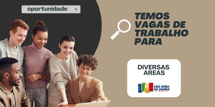 Balcão de Oportunidades de SJB com 422 vagas de emprego