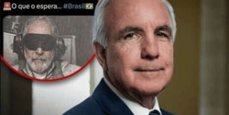 Deputado dos EUA publica imagem de Lula sendo capturado e faz alerta sobre o Brasil