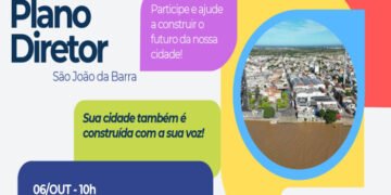 Audiência pública sobre o novo Plano Diretor, dia 06 de outubro